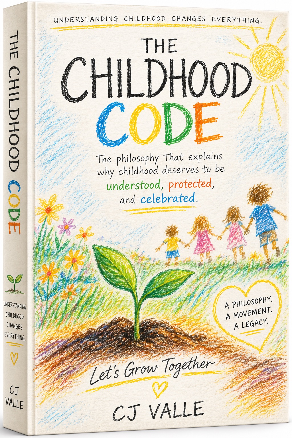 The Childhood Code book cover by CJ Valle